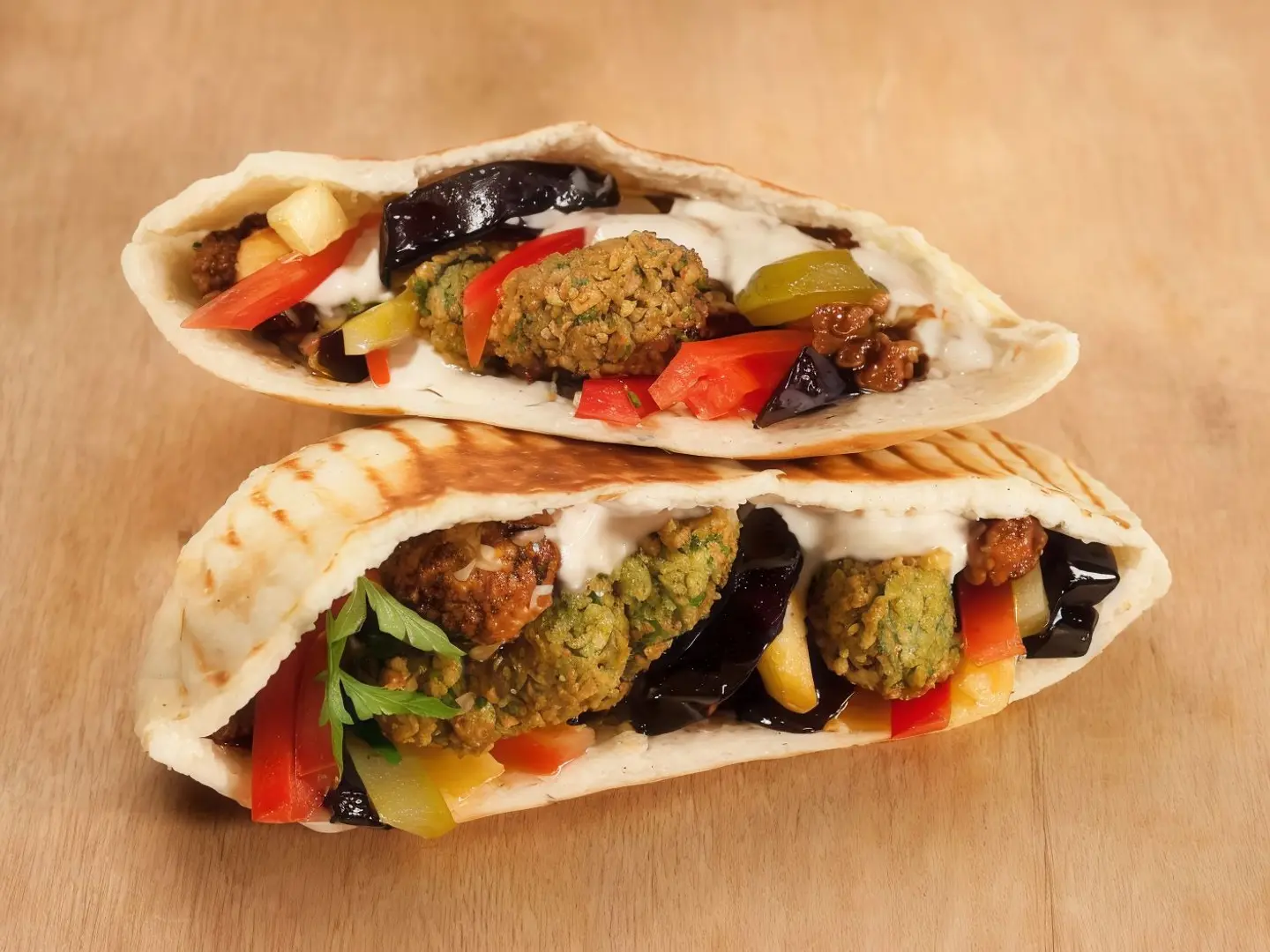 Falafel With Eggplant