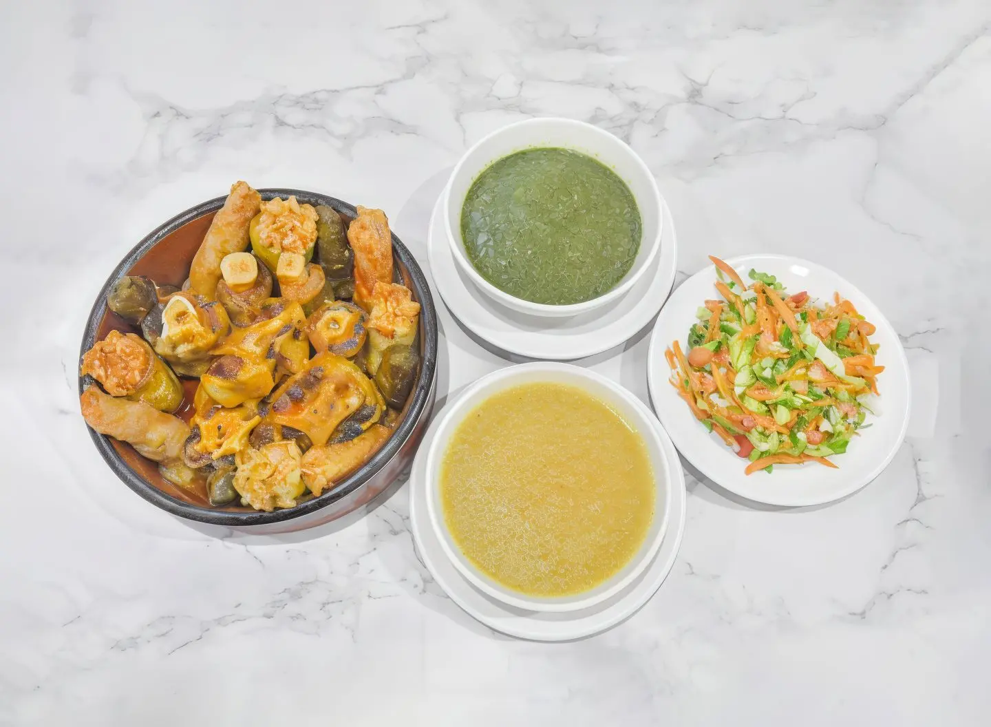 طاجن عكاوي مع محشي