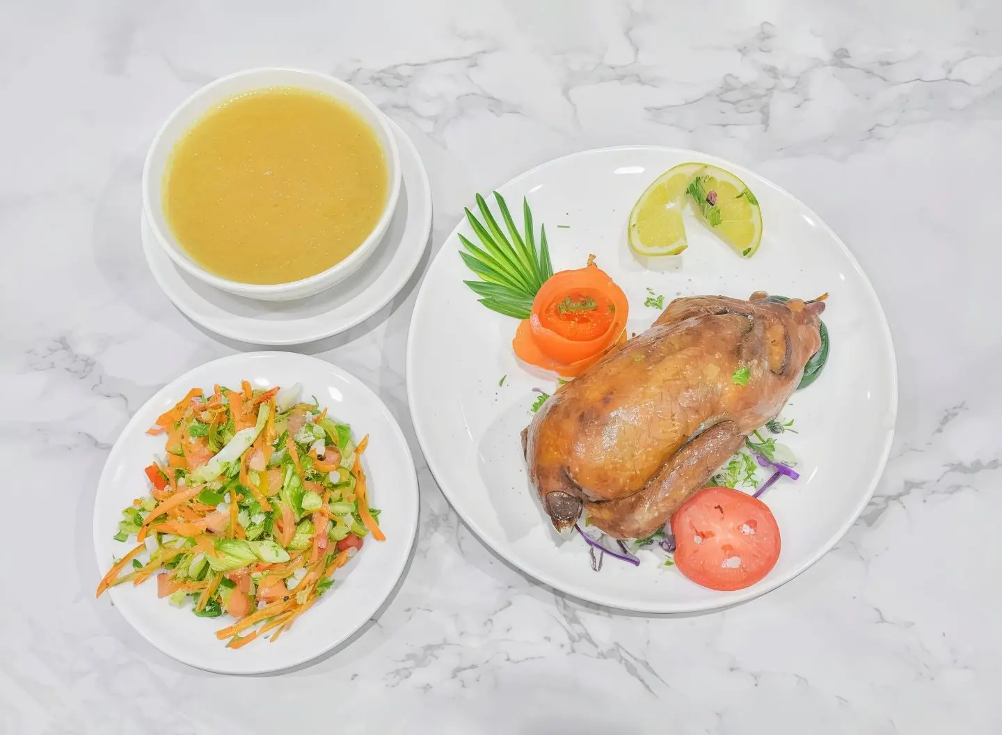 Stuffed Pigeon Platter