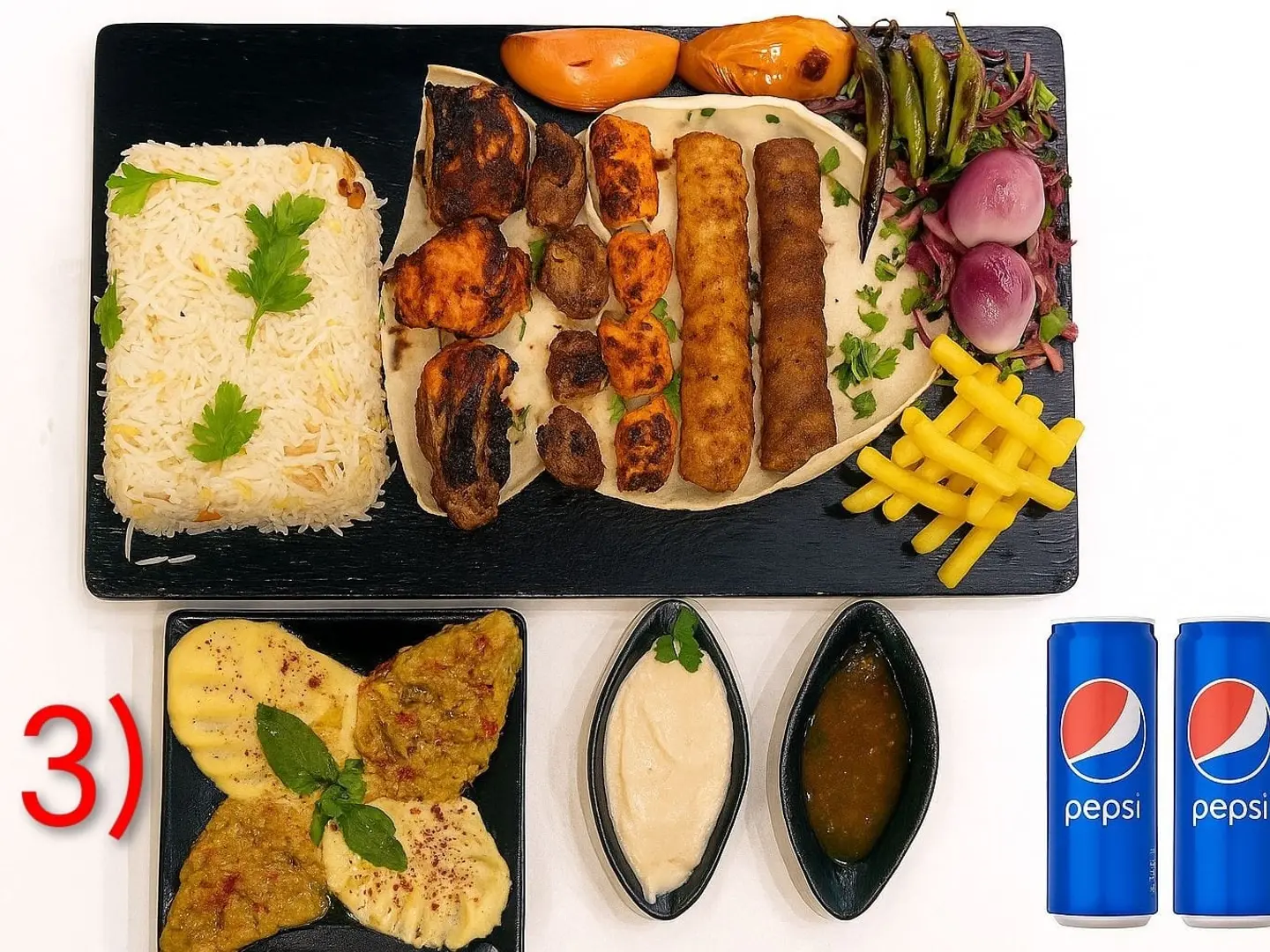 وجبة المطعم السعودي 3