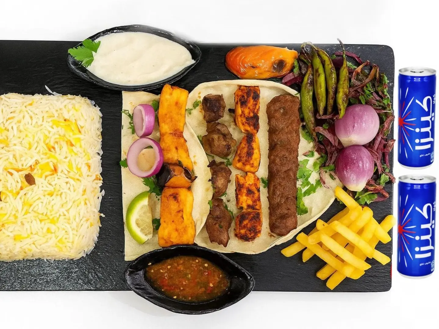 Saudi Restaurant Meal 2