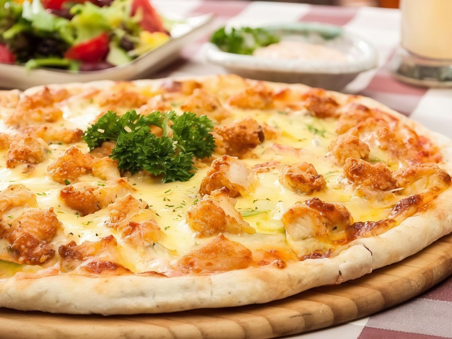 Polop Polo Pizza With Chicken