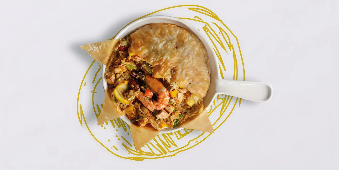 Baked Rice Zarzuela