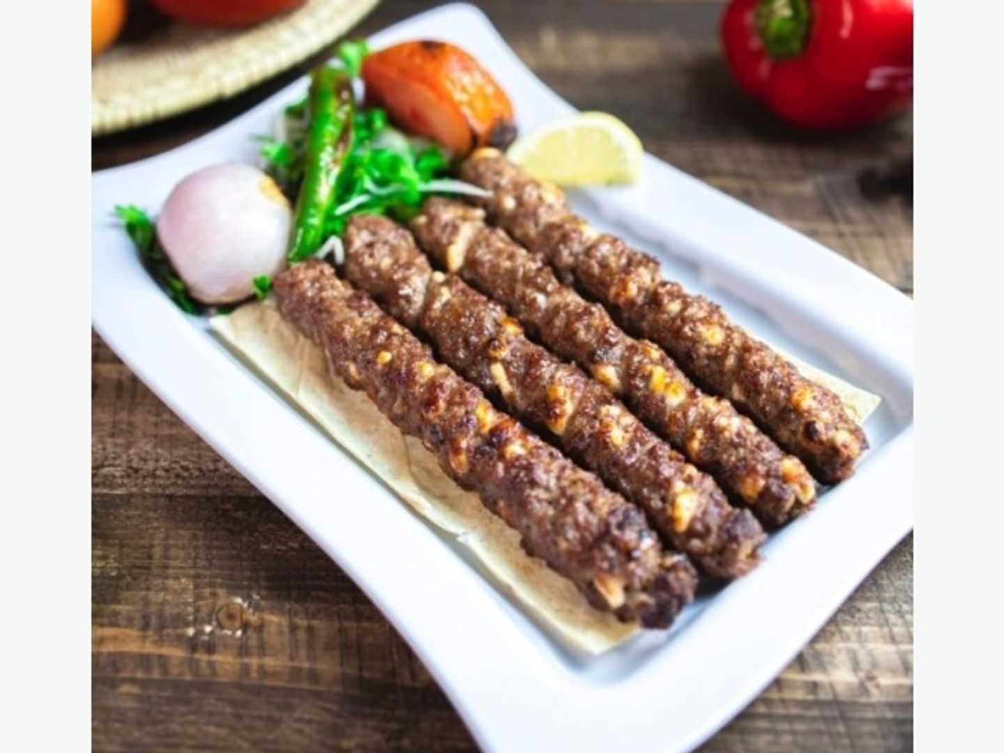 Halloumi Cheese Kebab ( Nafer )