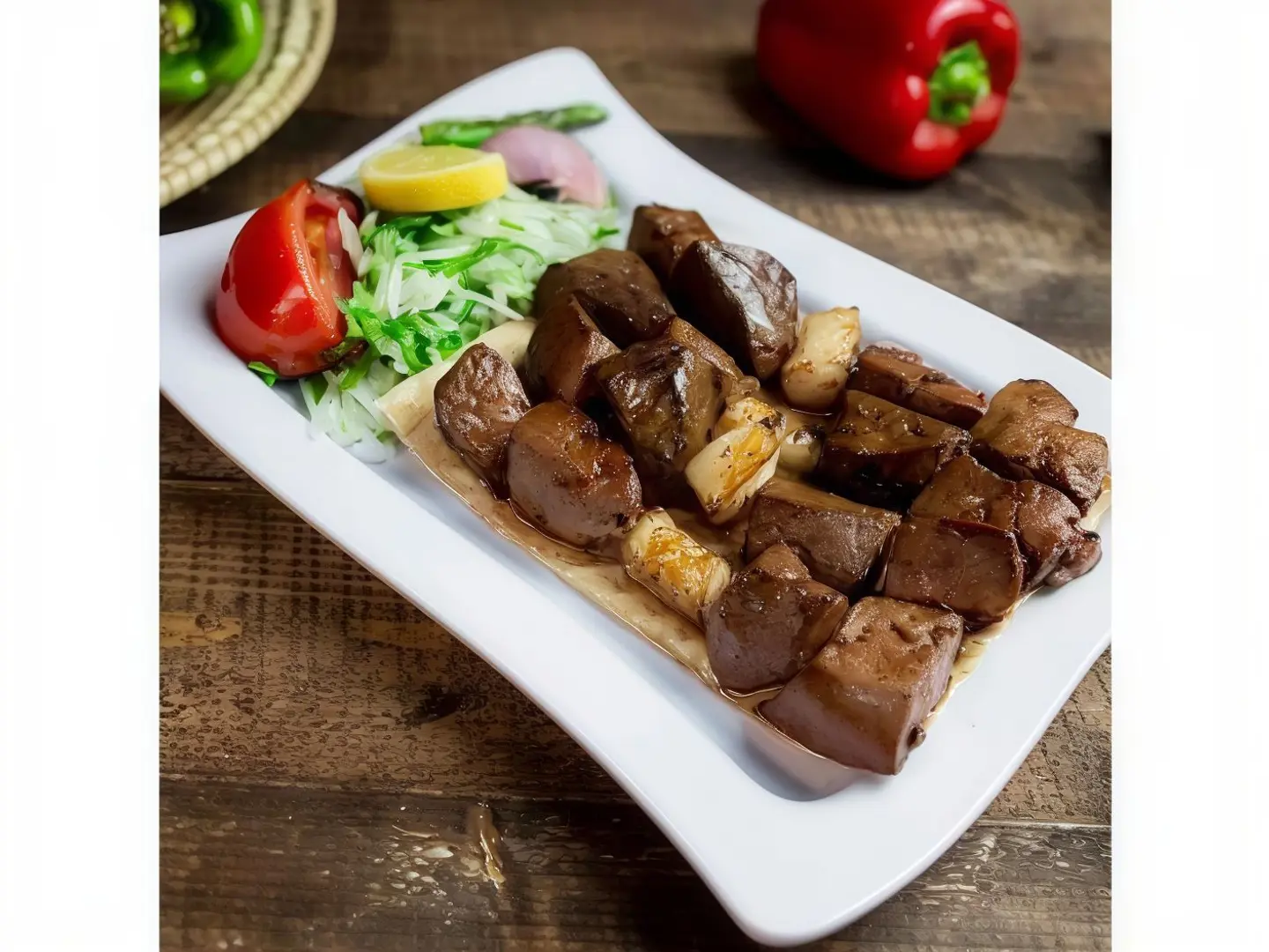 His Liver Is Plain - Single Portion
