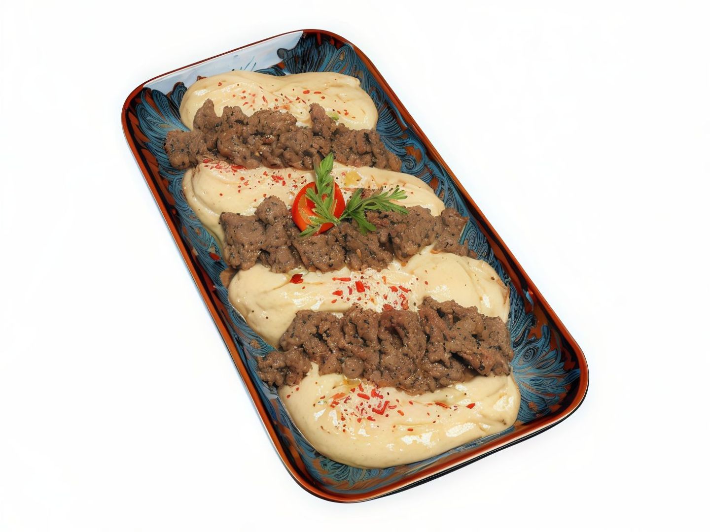 Hummus With Meat