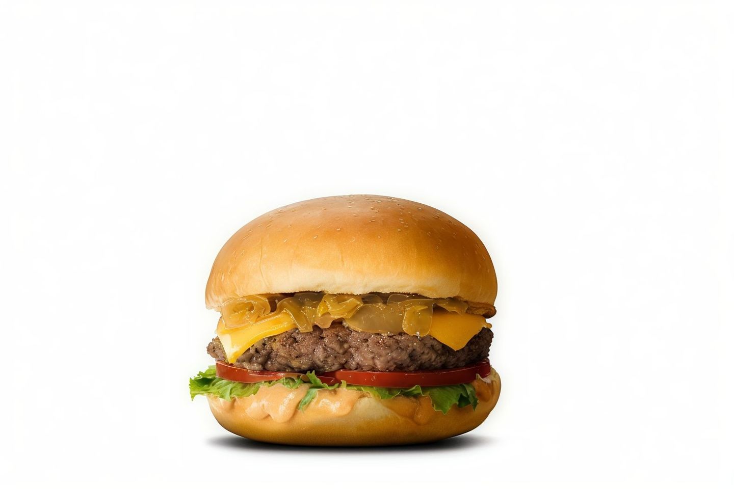 Classic Burger 1 Layer Sand