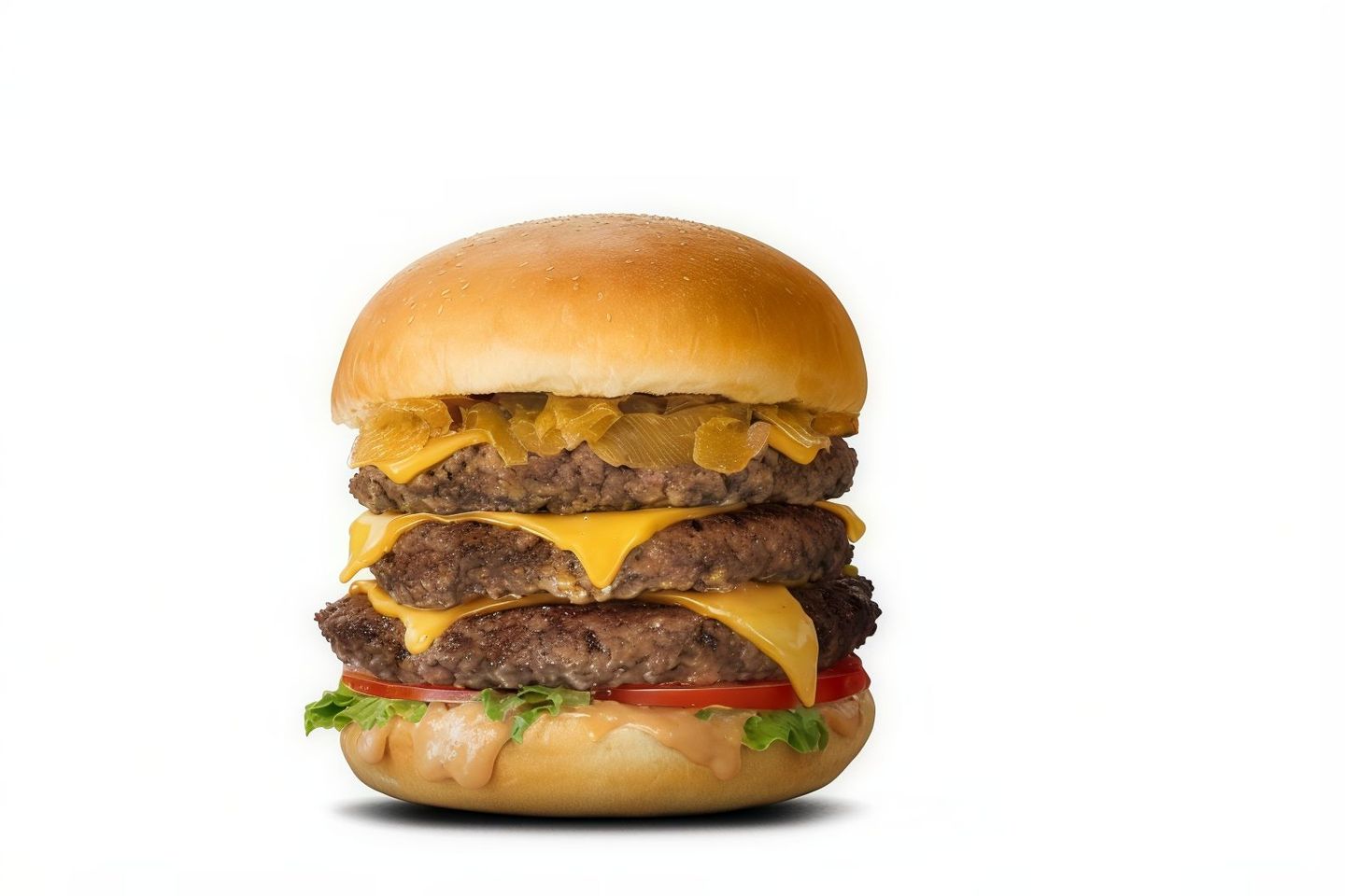 Classic Burger 3 Layer Sand