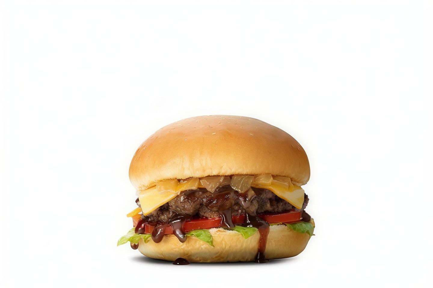 Bbq Burger 1 Layer Sand