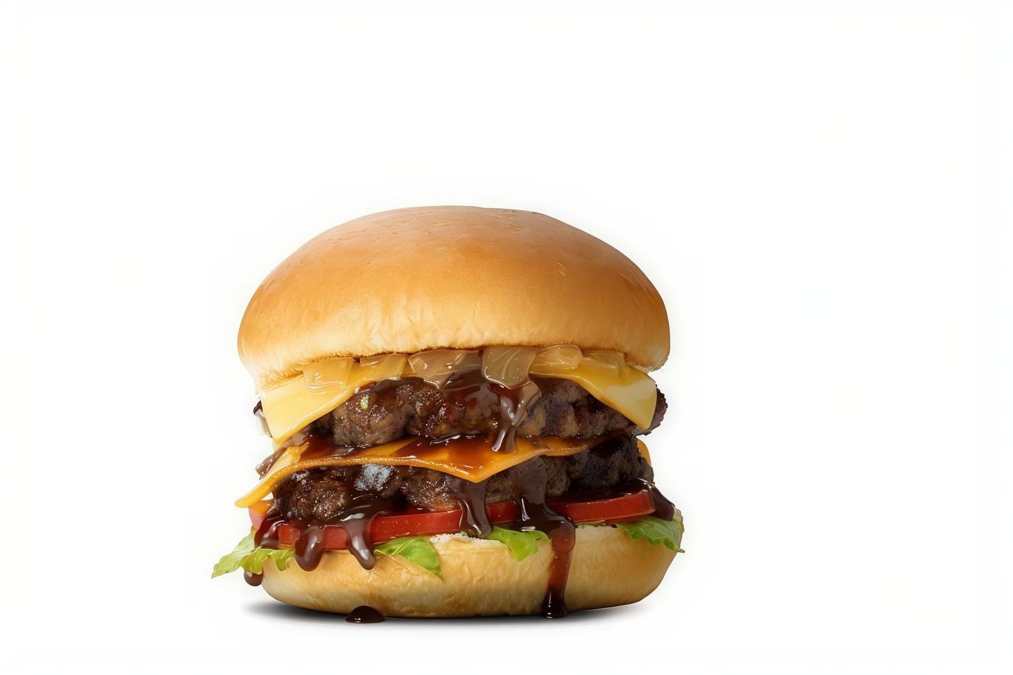Bbq Burger 2 Layer Sand