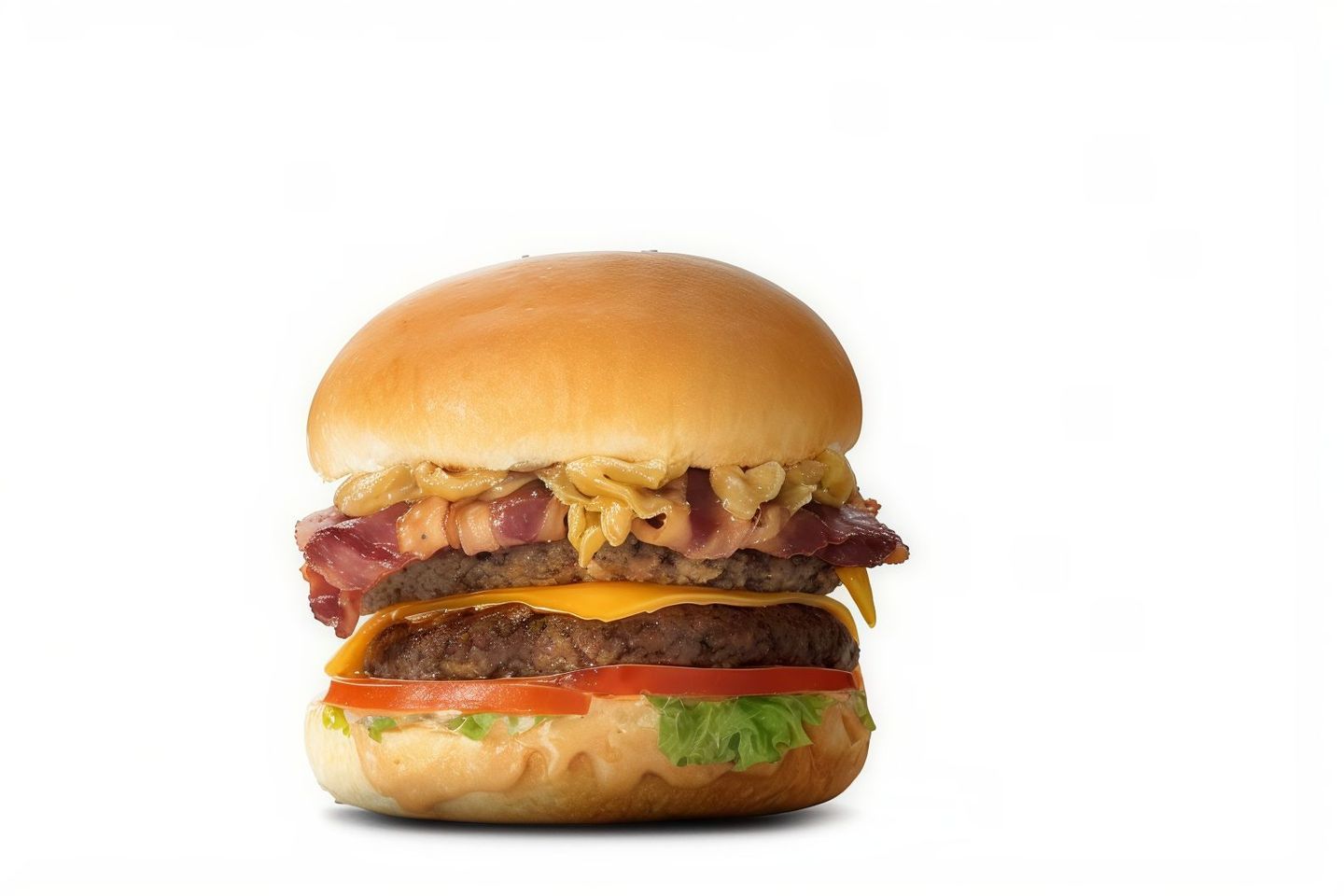 Bacon Burger 2 Layer Sand