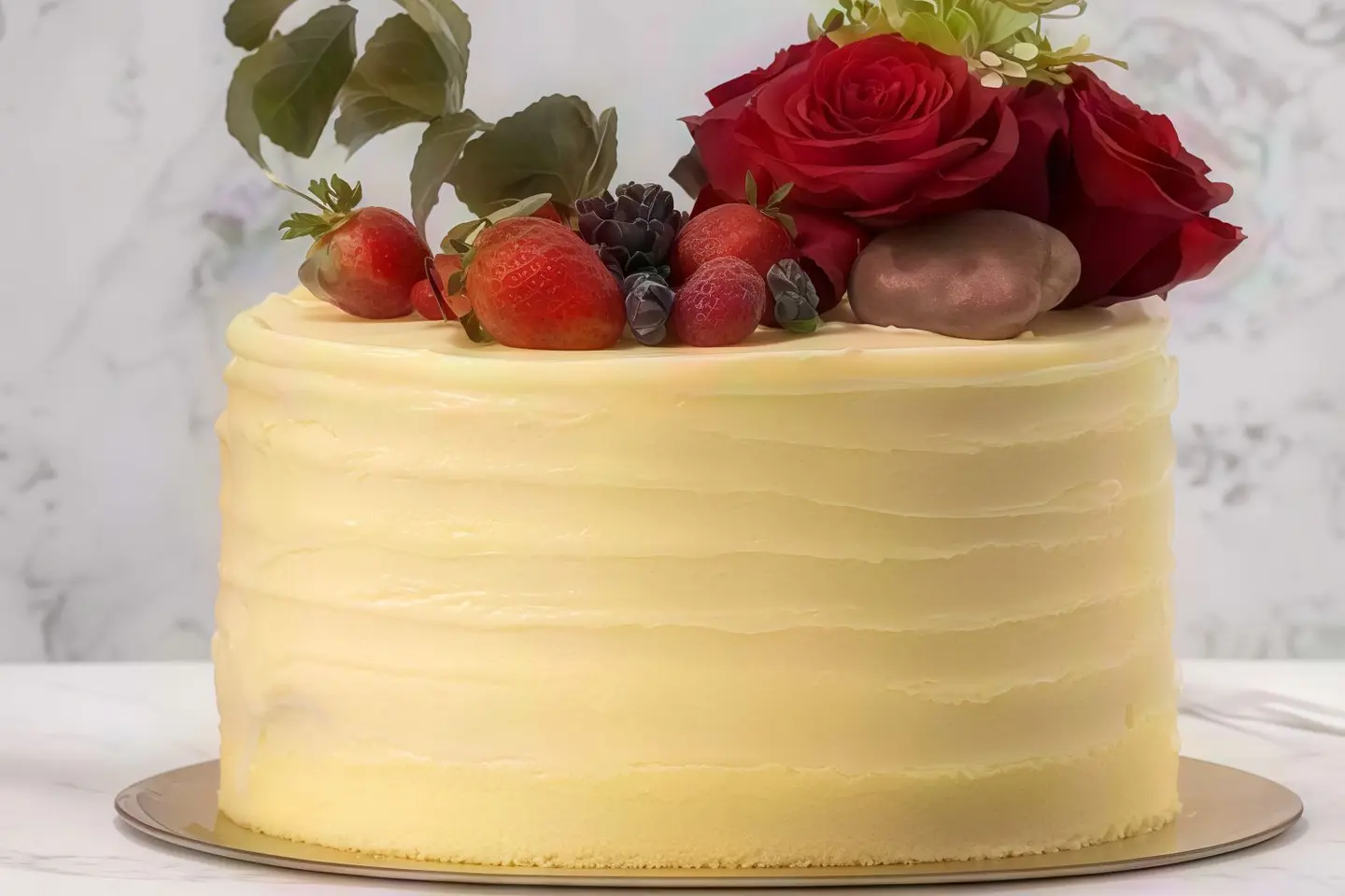 White Cream Cake - Small