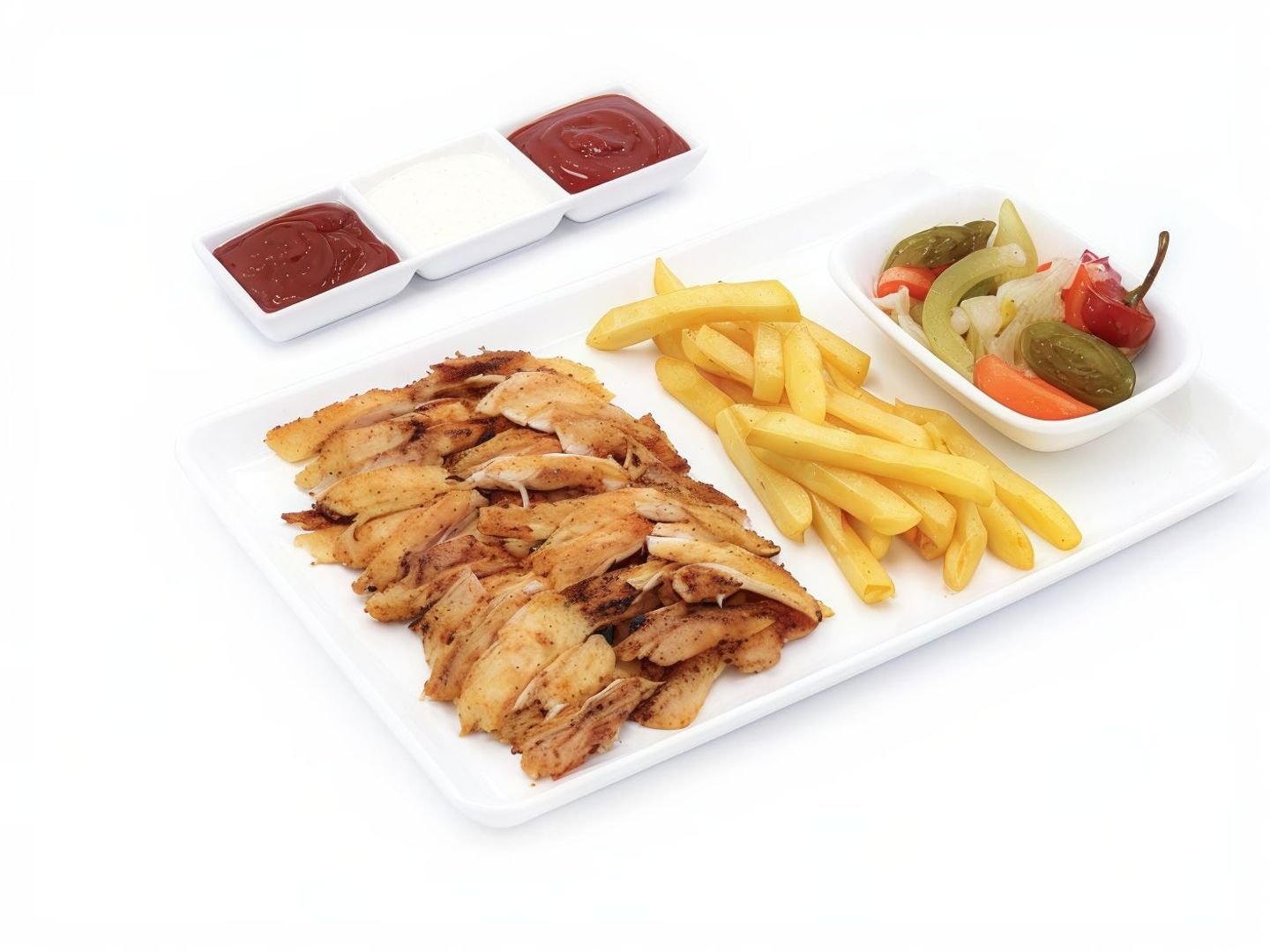 Chicken Shawarma Plate