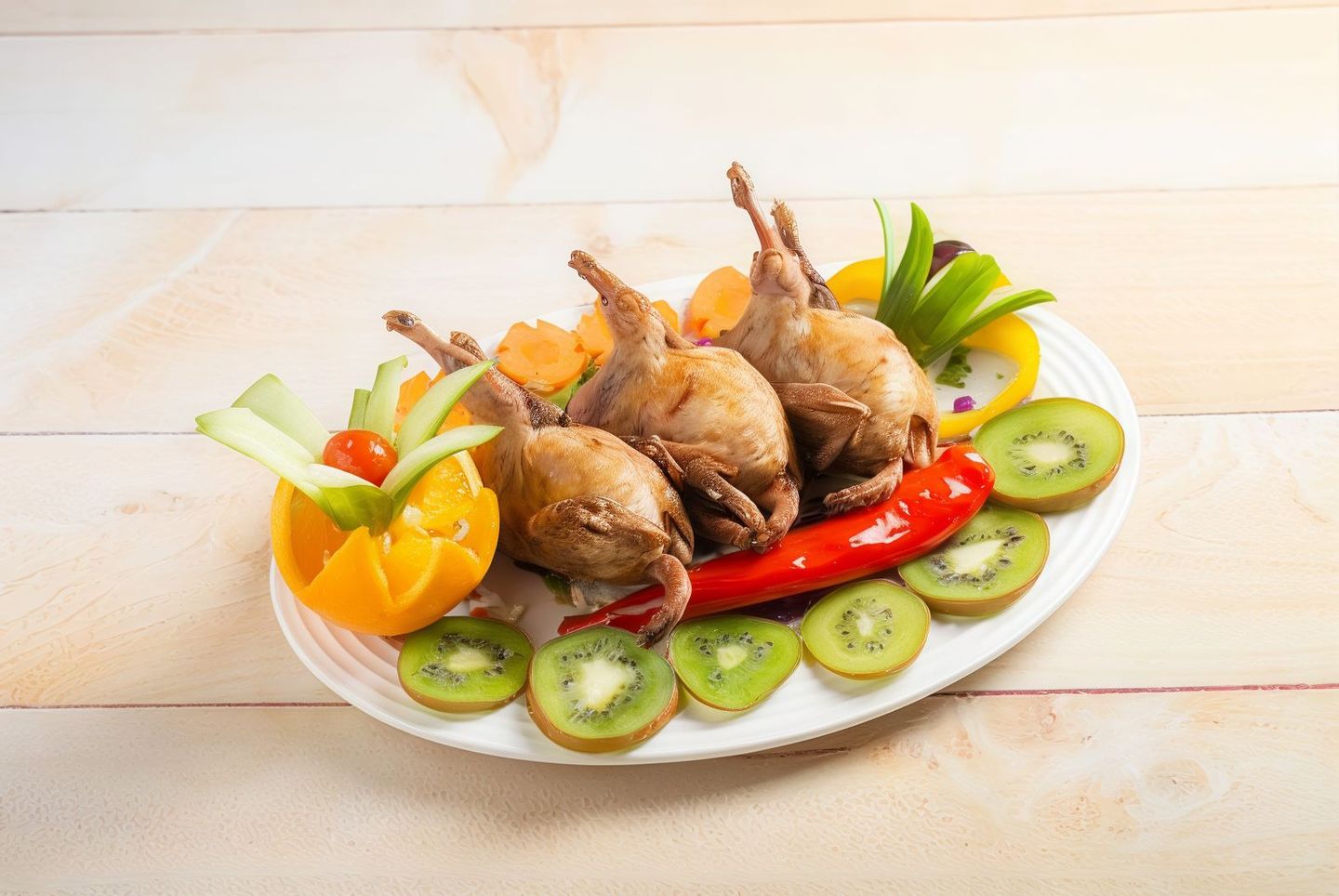 Stuffed Quail - 3 Pieces