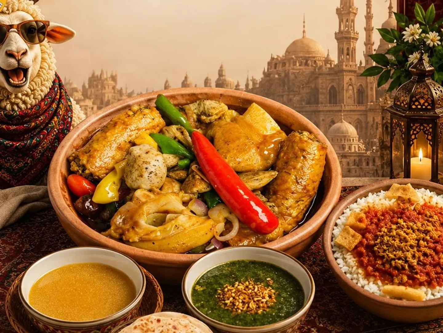 طاجن سلطنة بيت الحمام