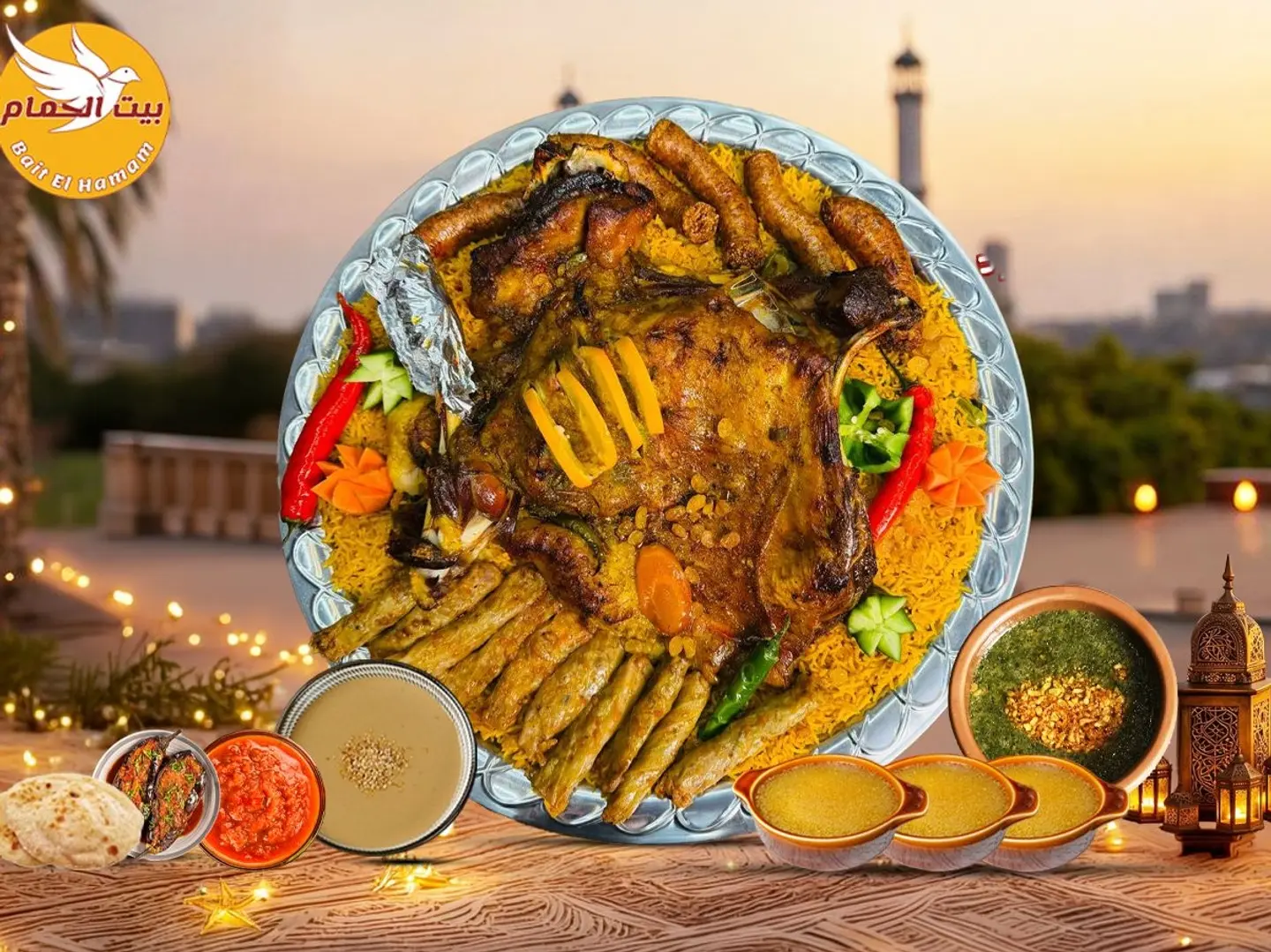 صينية كتف خروف نعيمى