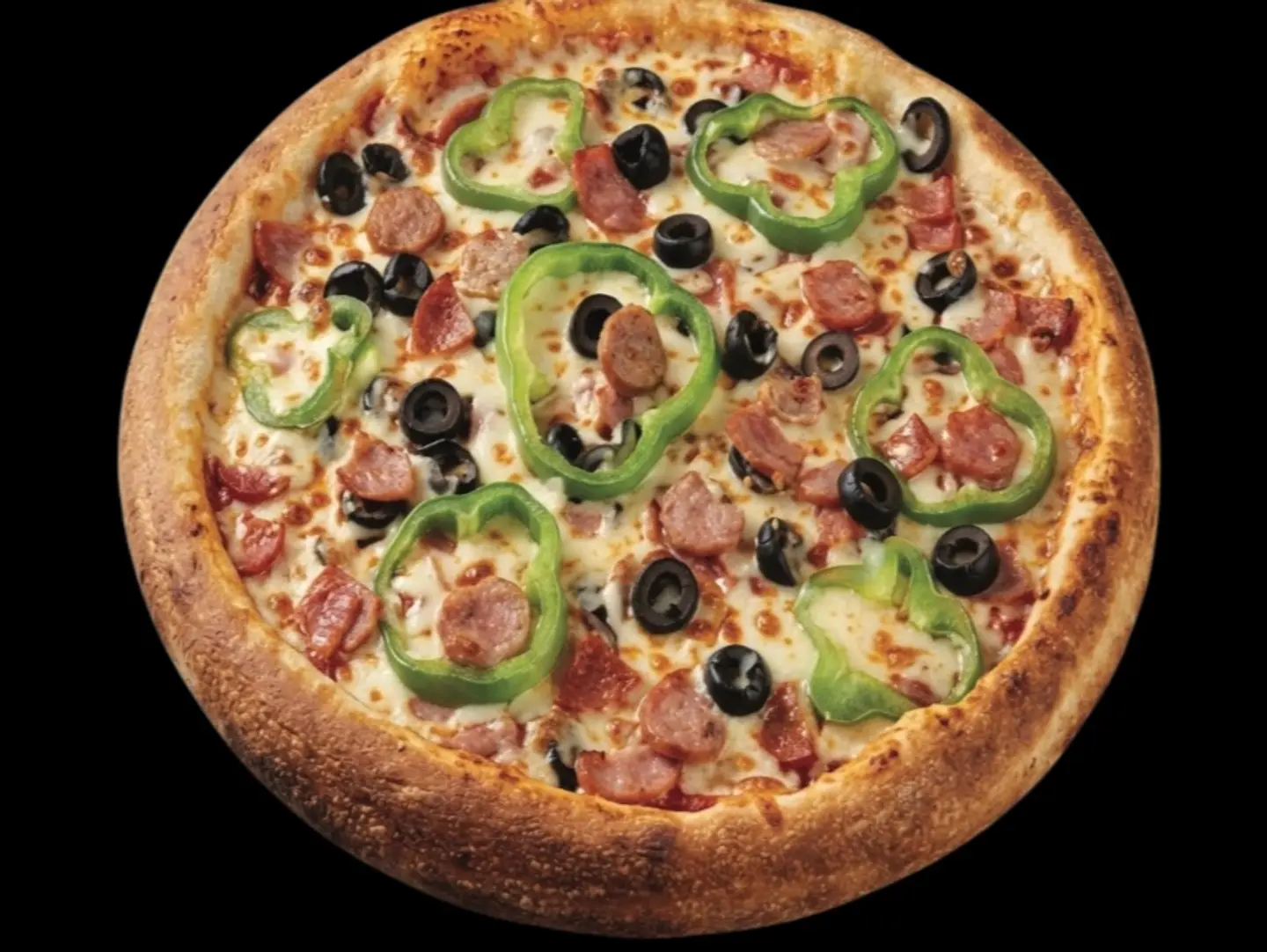 Chicken Sausage Pizza - Big