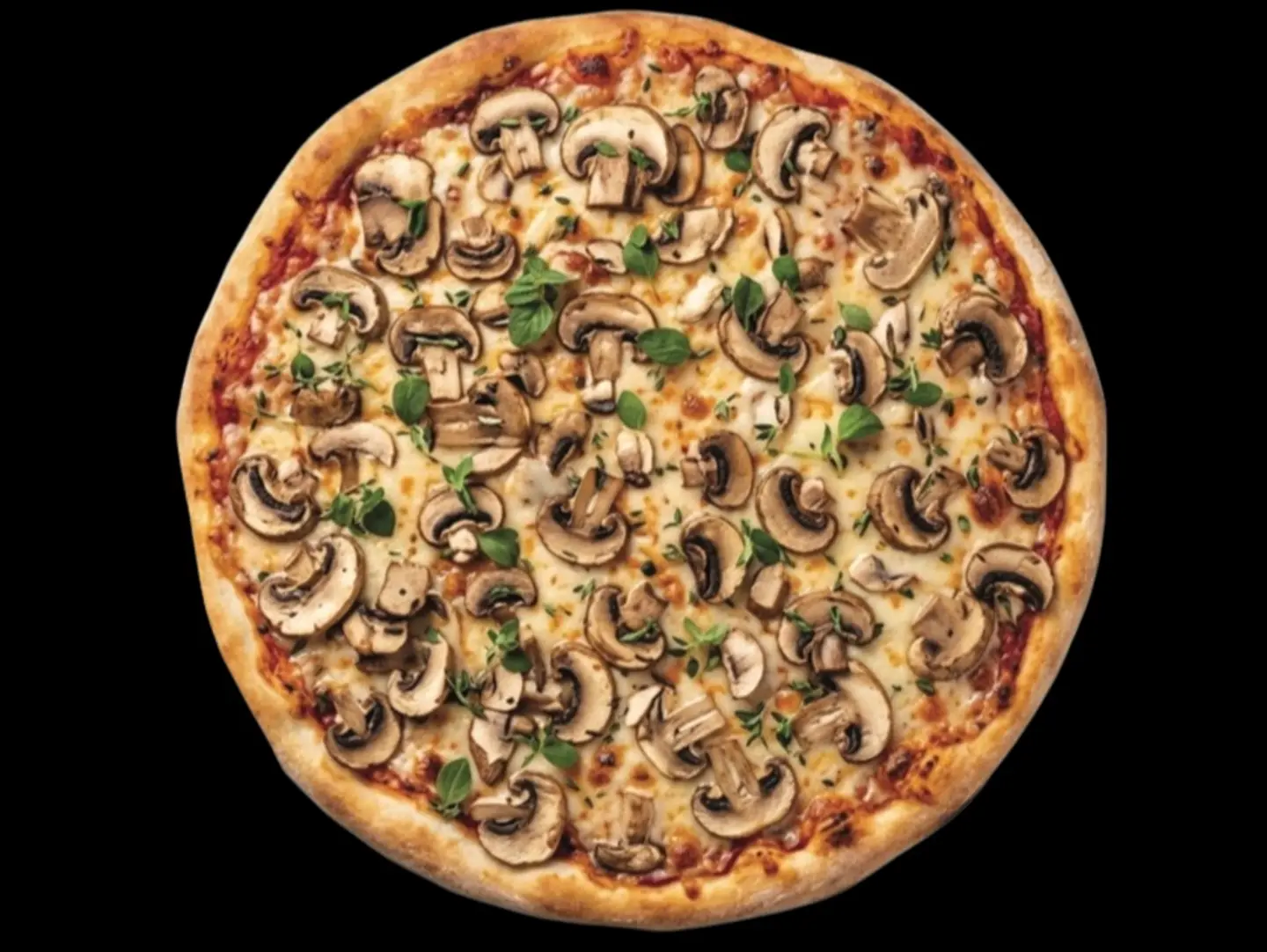 Mushroom Pizza - Big