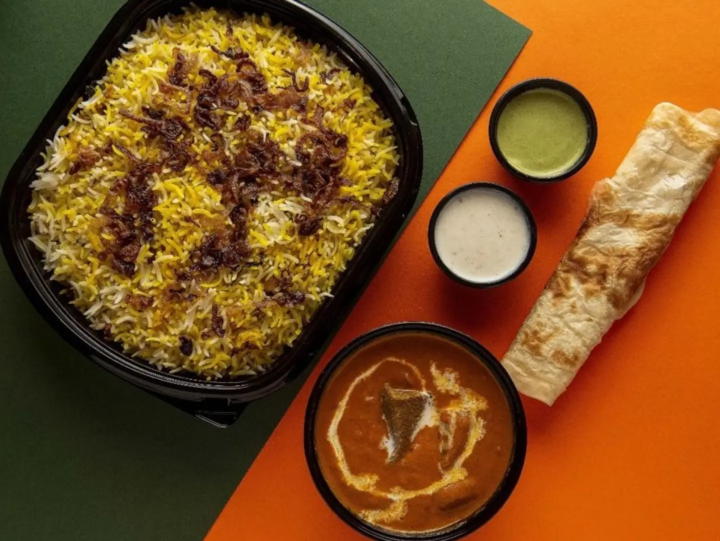 Meat Masala With Biryani Rice