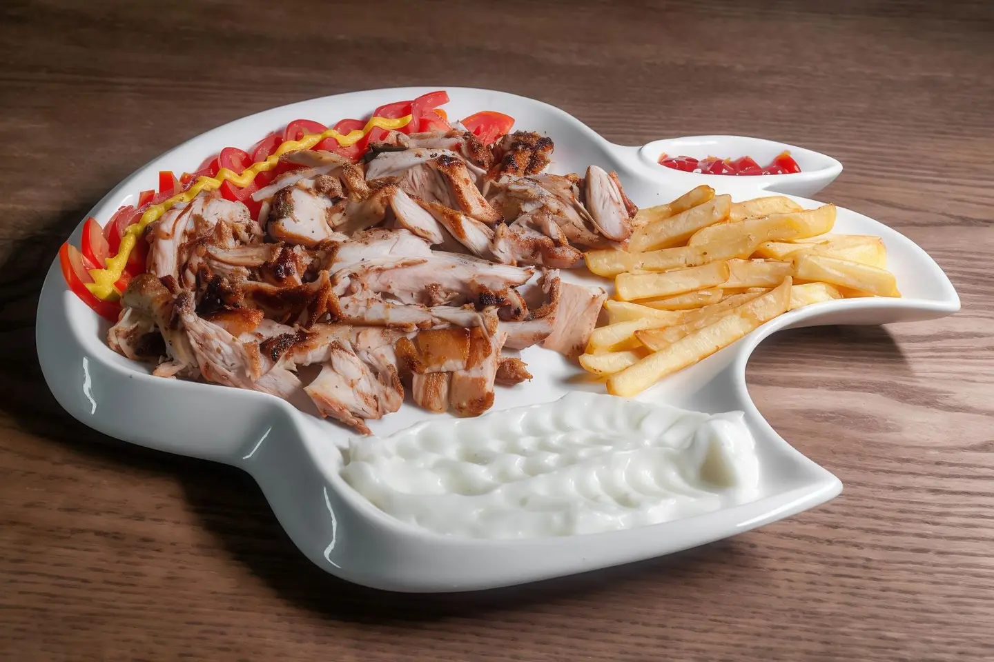 Chicken Shawarma Dish