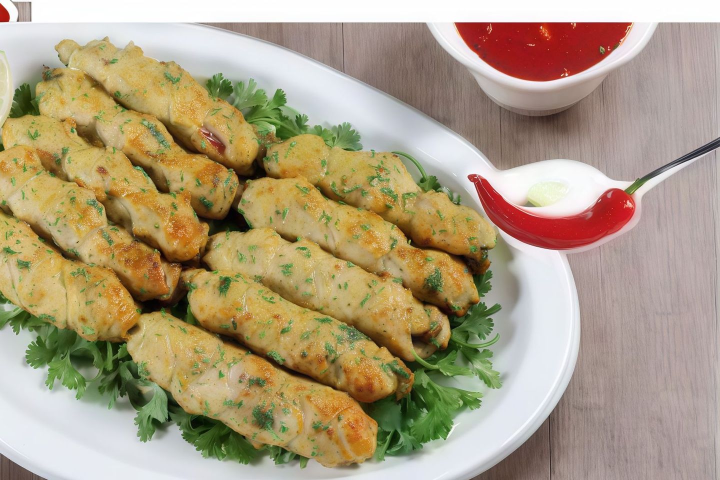 كباب دجاج حراق