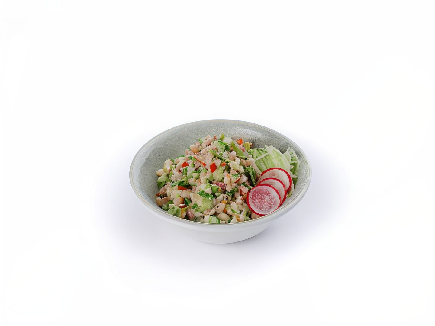 Arabic Salad With Tahini