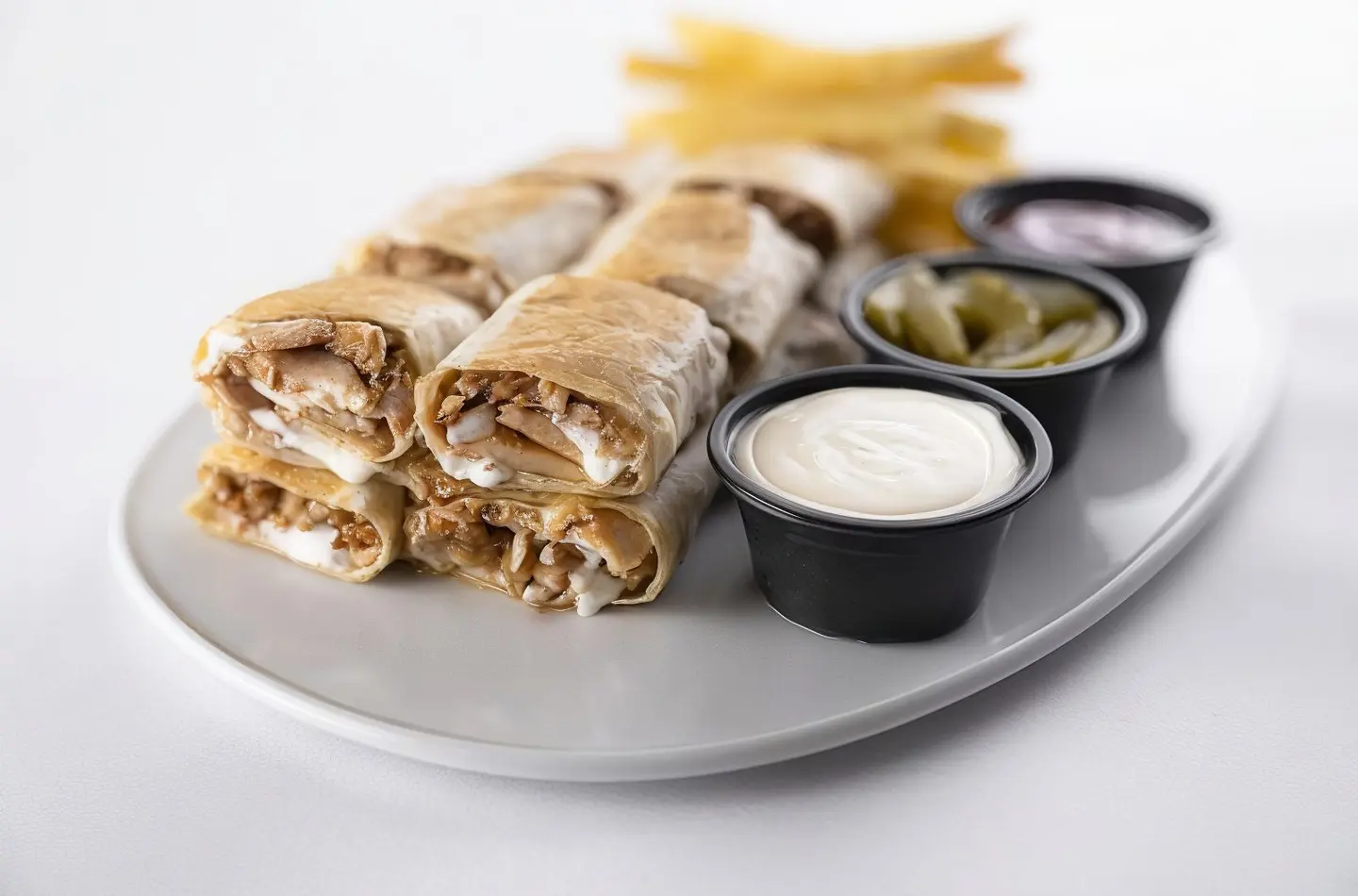 صحن عربي دجاج صغير