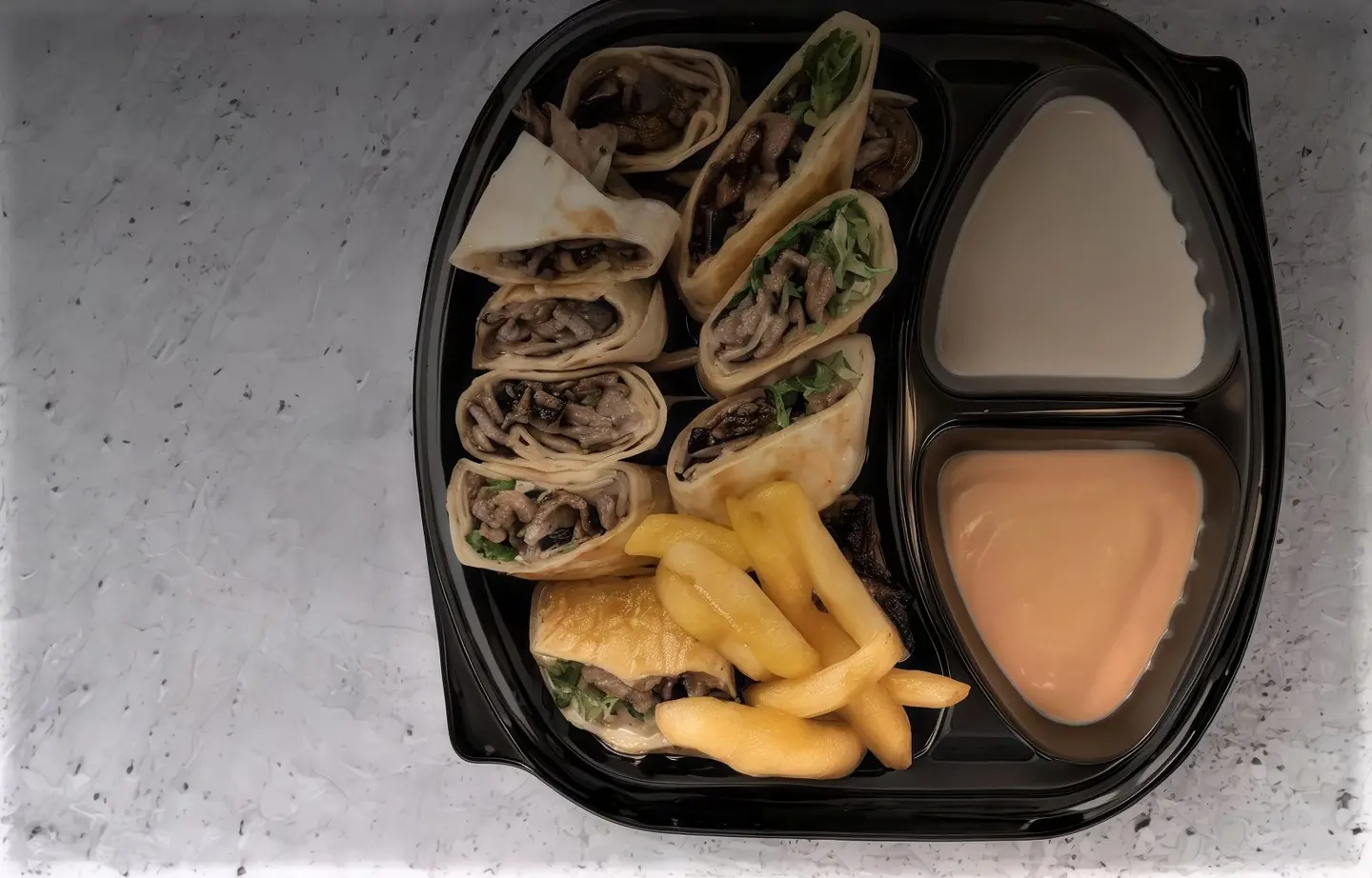 صحن عربي لحم دبل