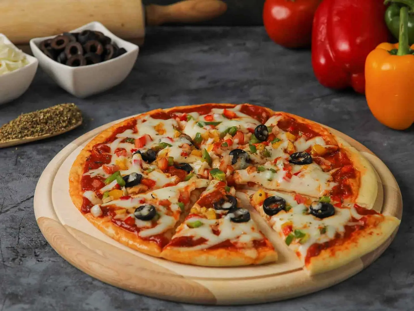 Larg Vegetable Pizza