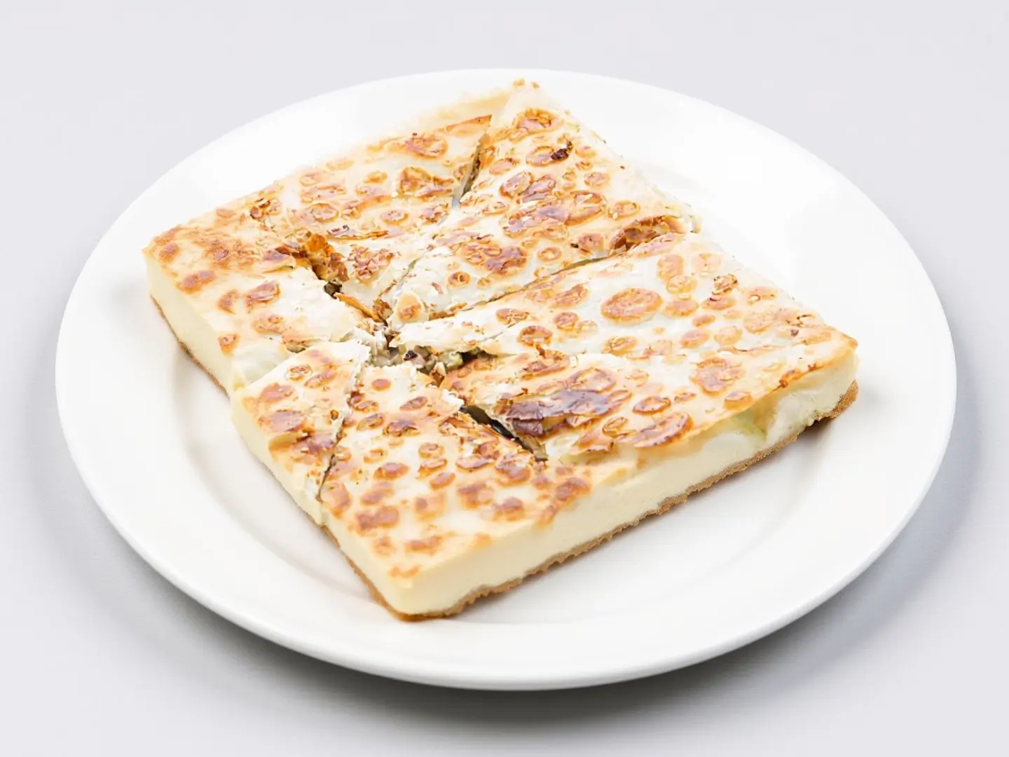 فطيرة جبنة كريم مع البيض