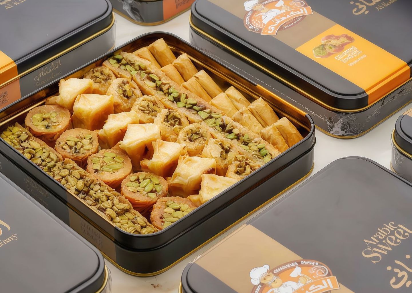 Luxurious Kanafany Baklava - 500 Grams