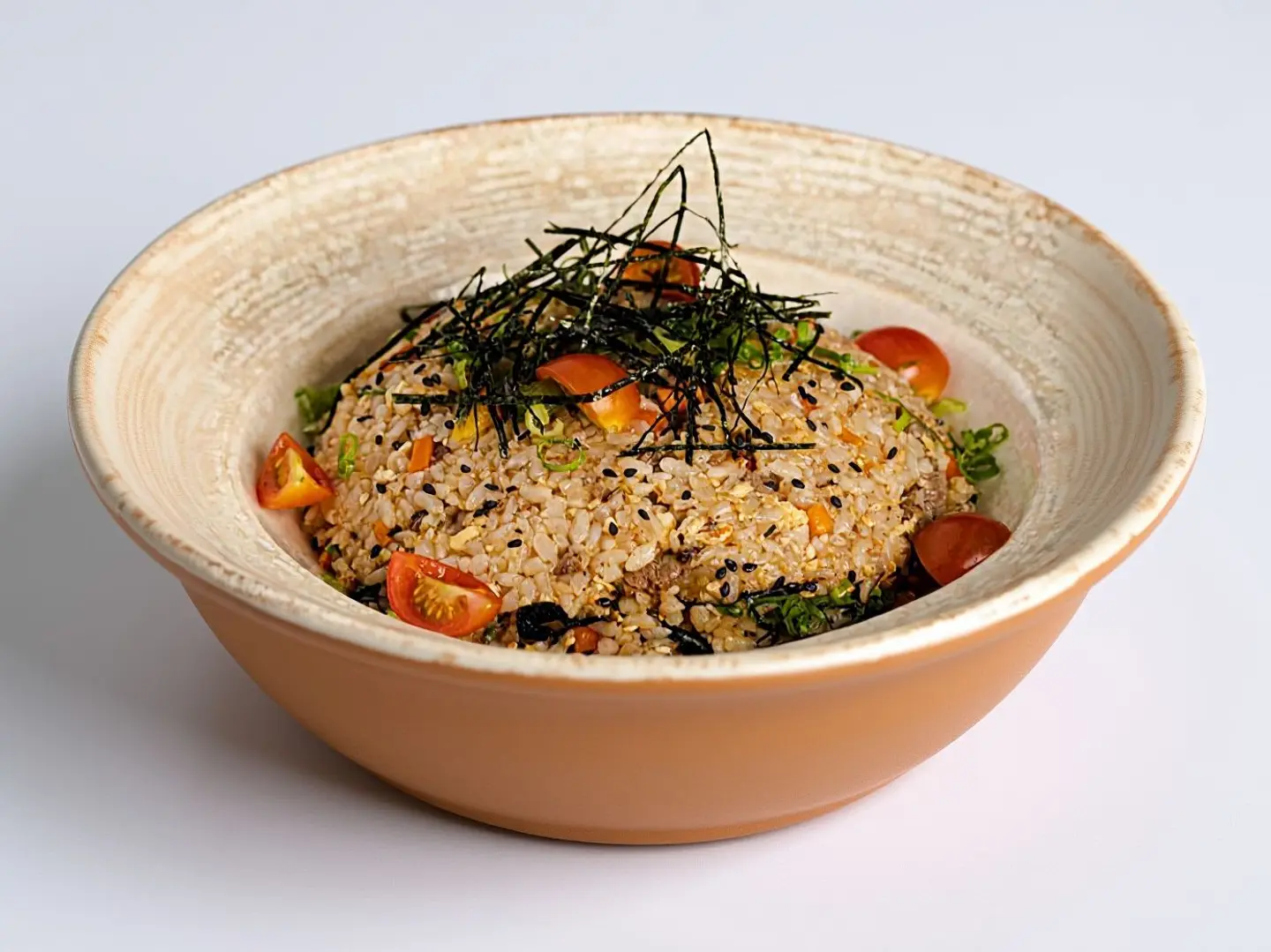 أرز مقلي باللحم