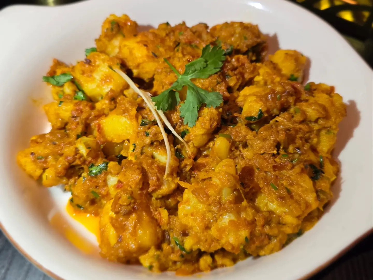 Aloo Gobi Adraki