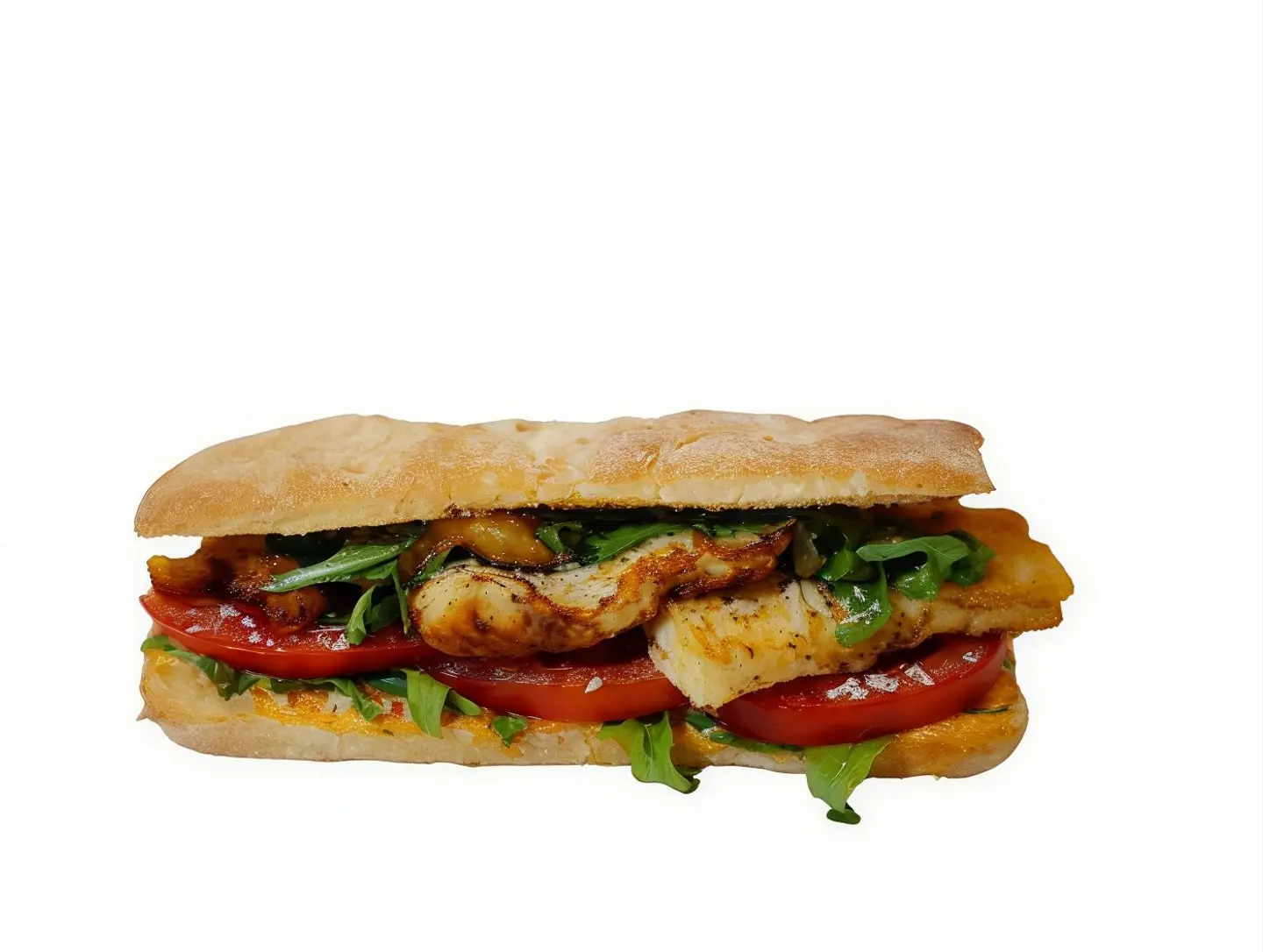 Grilled Halloumi Ciabatta Sandwich