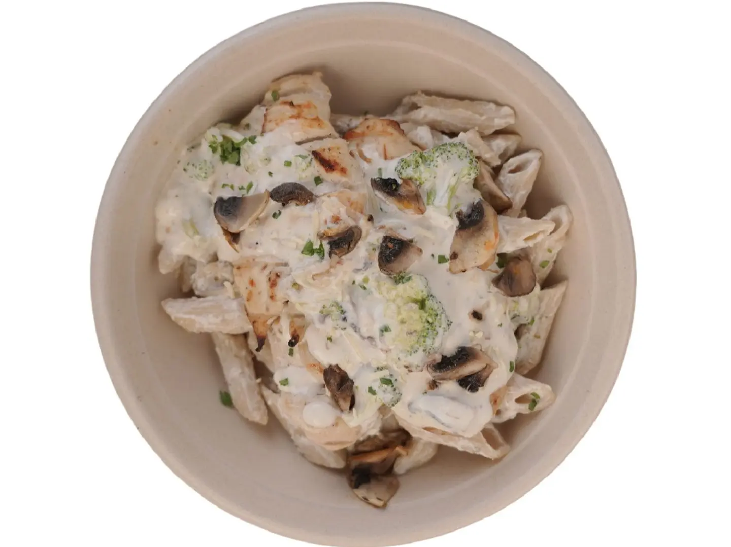 Mushroom And Cream Steak With Penne Pasta