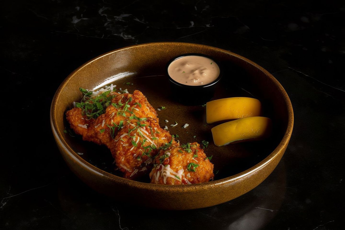 Crispy Chicken Breasts With Special Sauce
