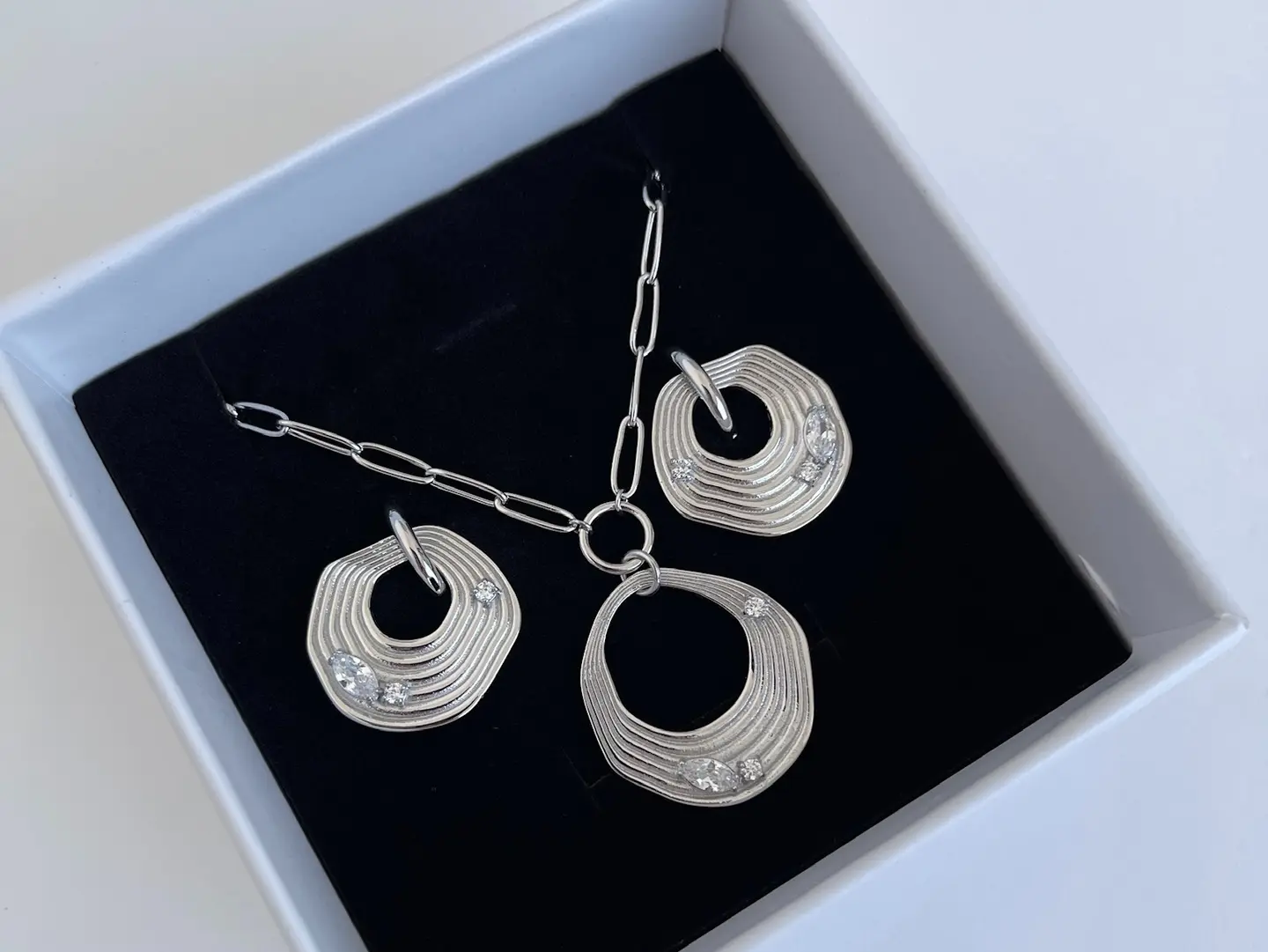 Alba Silver Set