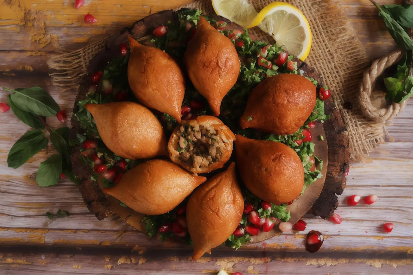 كبه لحم 7 حبات