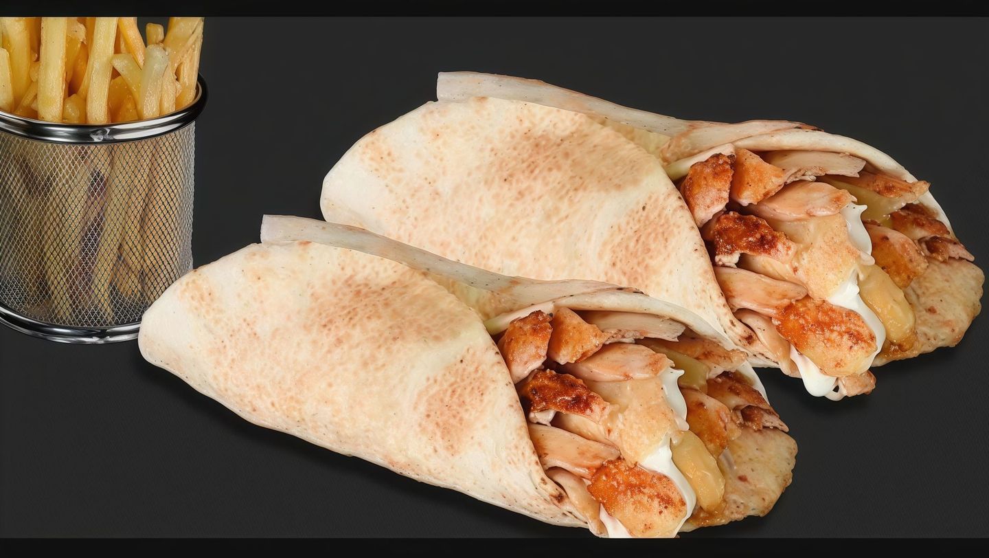 شاورما كلاسيك وجبة حراق