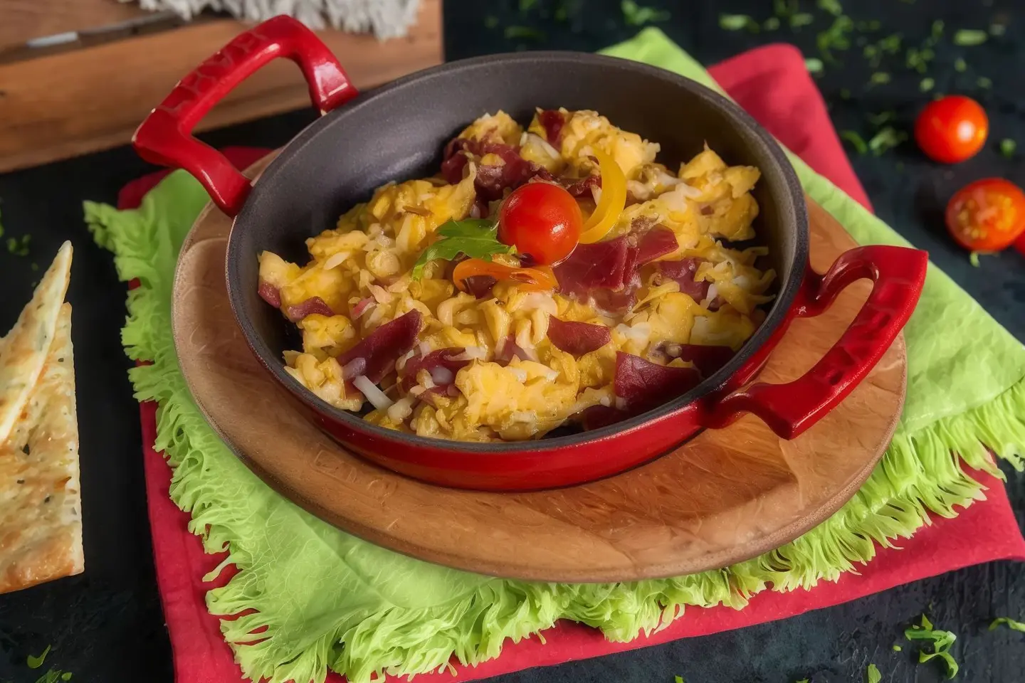 Pastirma Egg