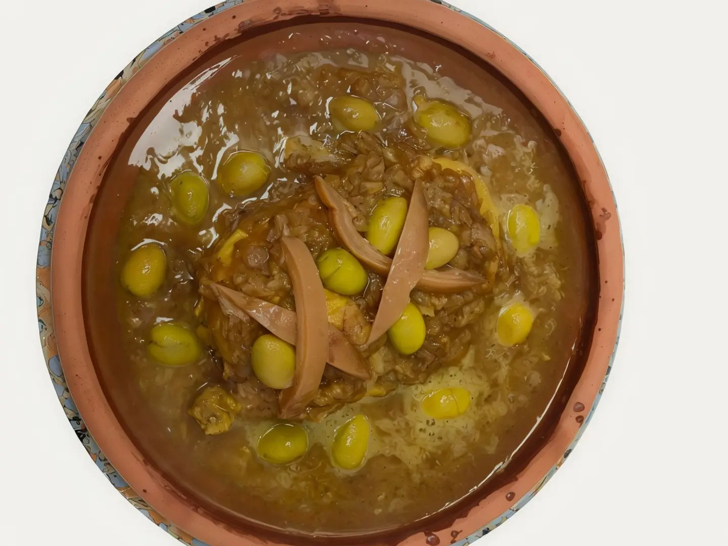 فخار دجاج بالحامض