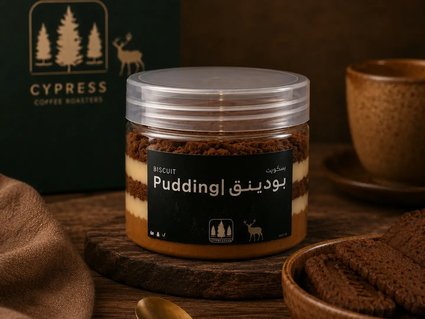 Cypress Biscuit Pudding