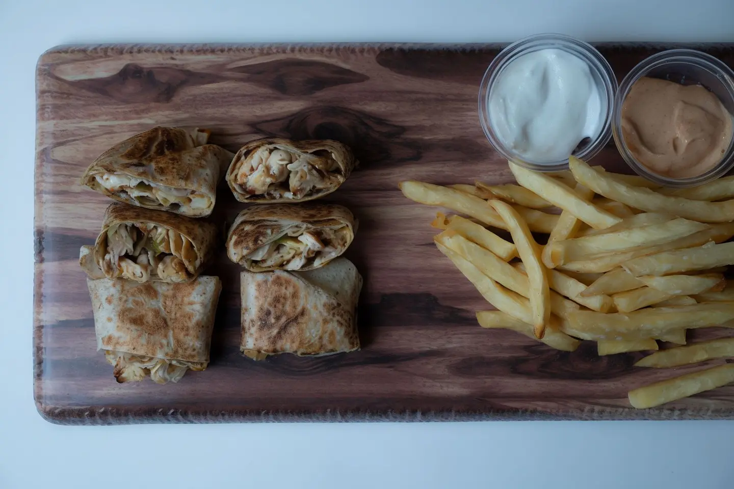 شاورما دجاج خبز تورتيلا 6 قطع