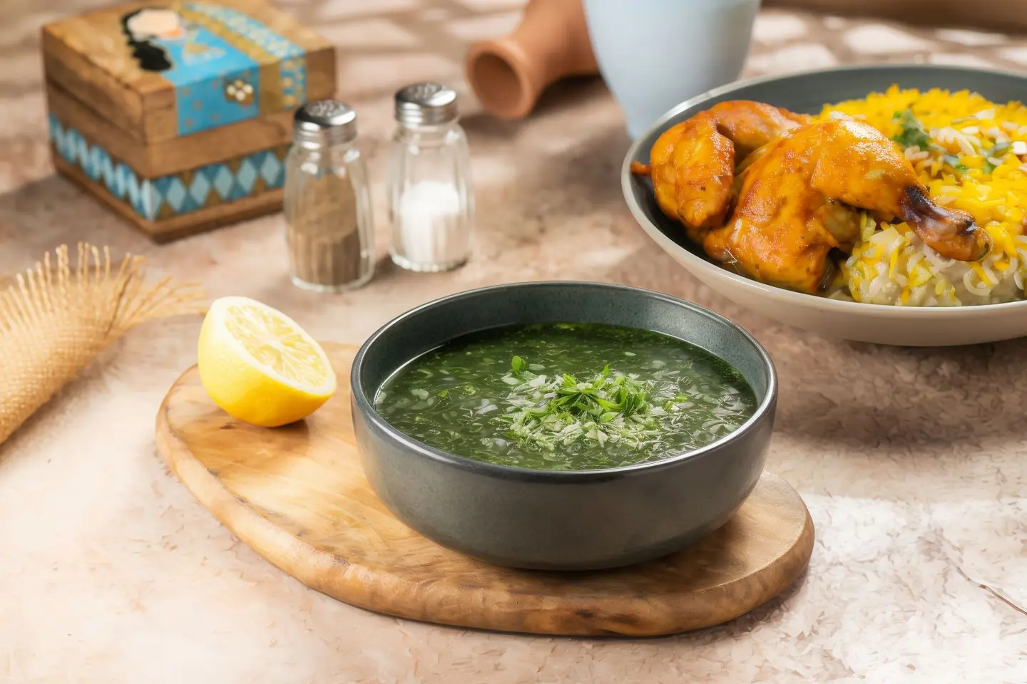 ملوخية دجاج