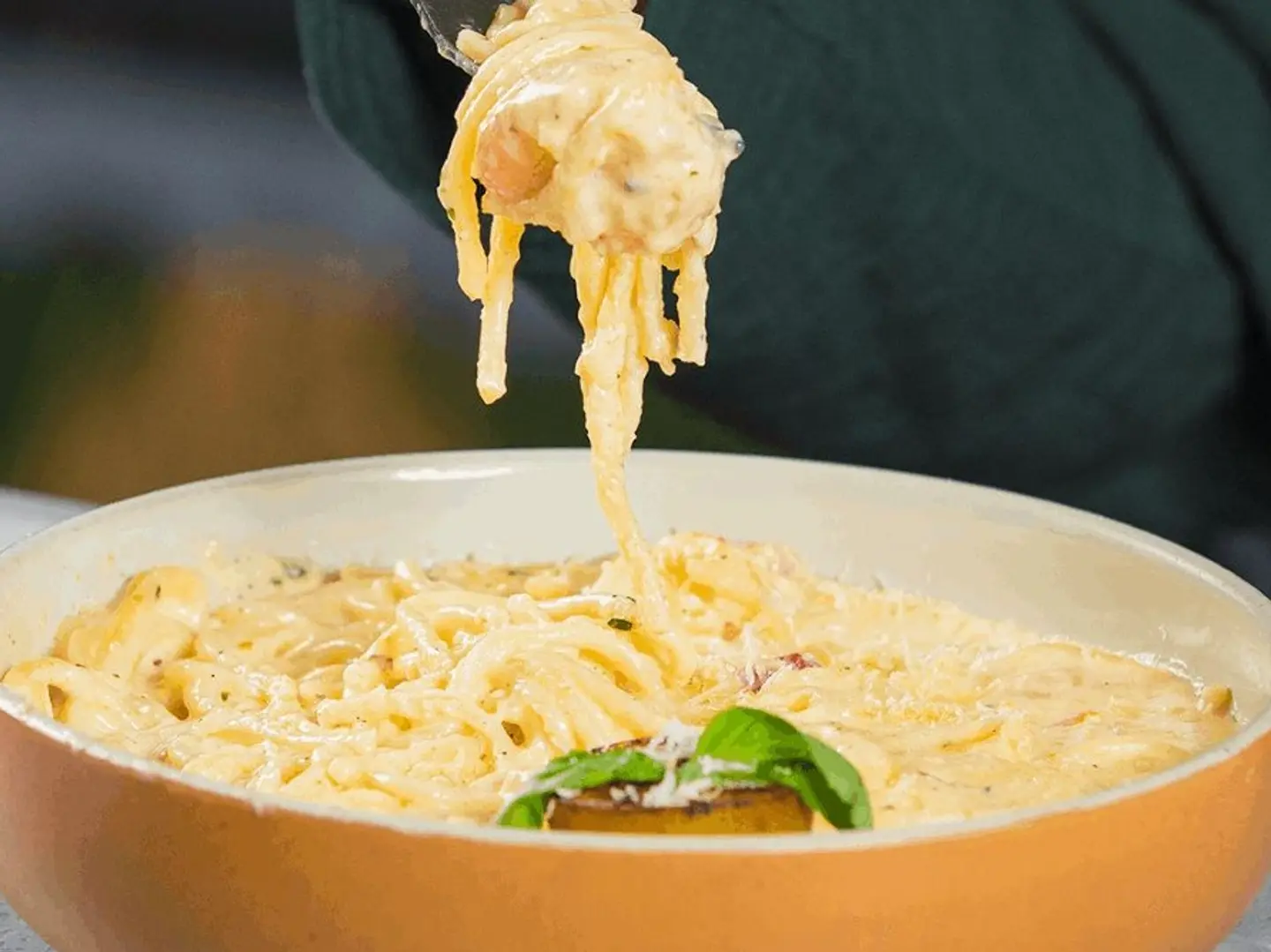 سباغيتي قارلك شريمب