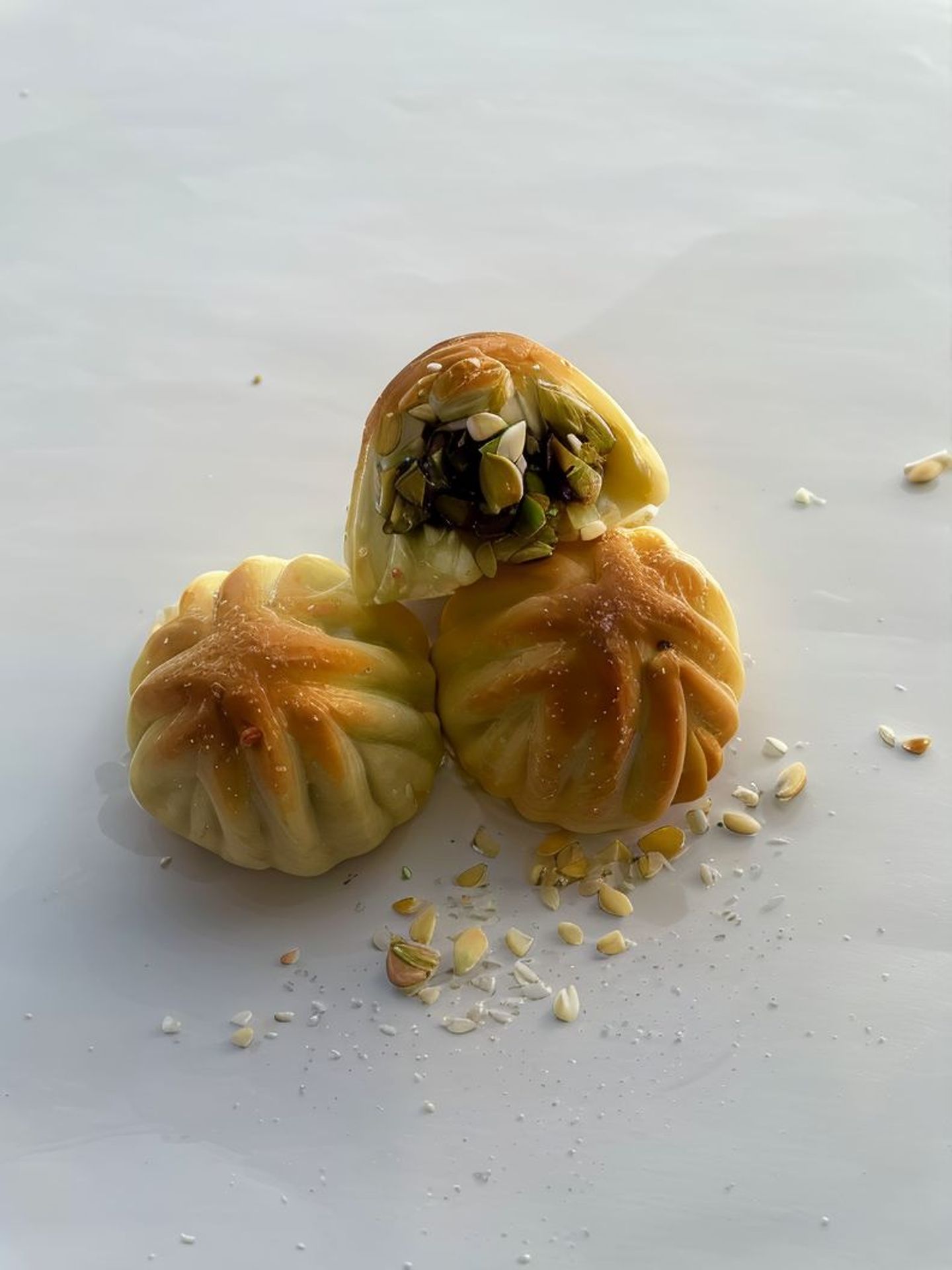 معمول بالفستق الحلبي