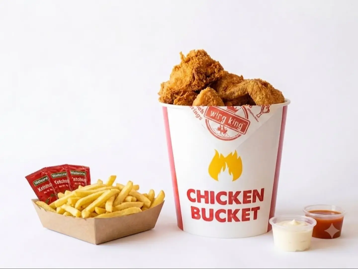 Classic Bucket - Broasted + 12 Pic