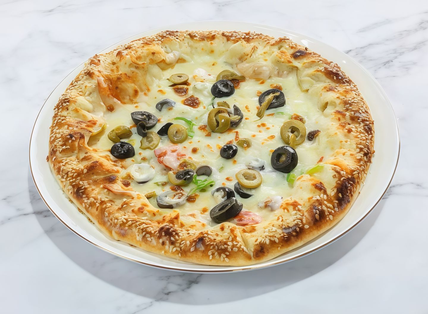 Vegetable Pizza - Small