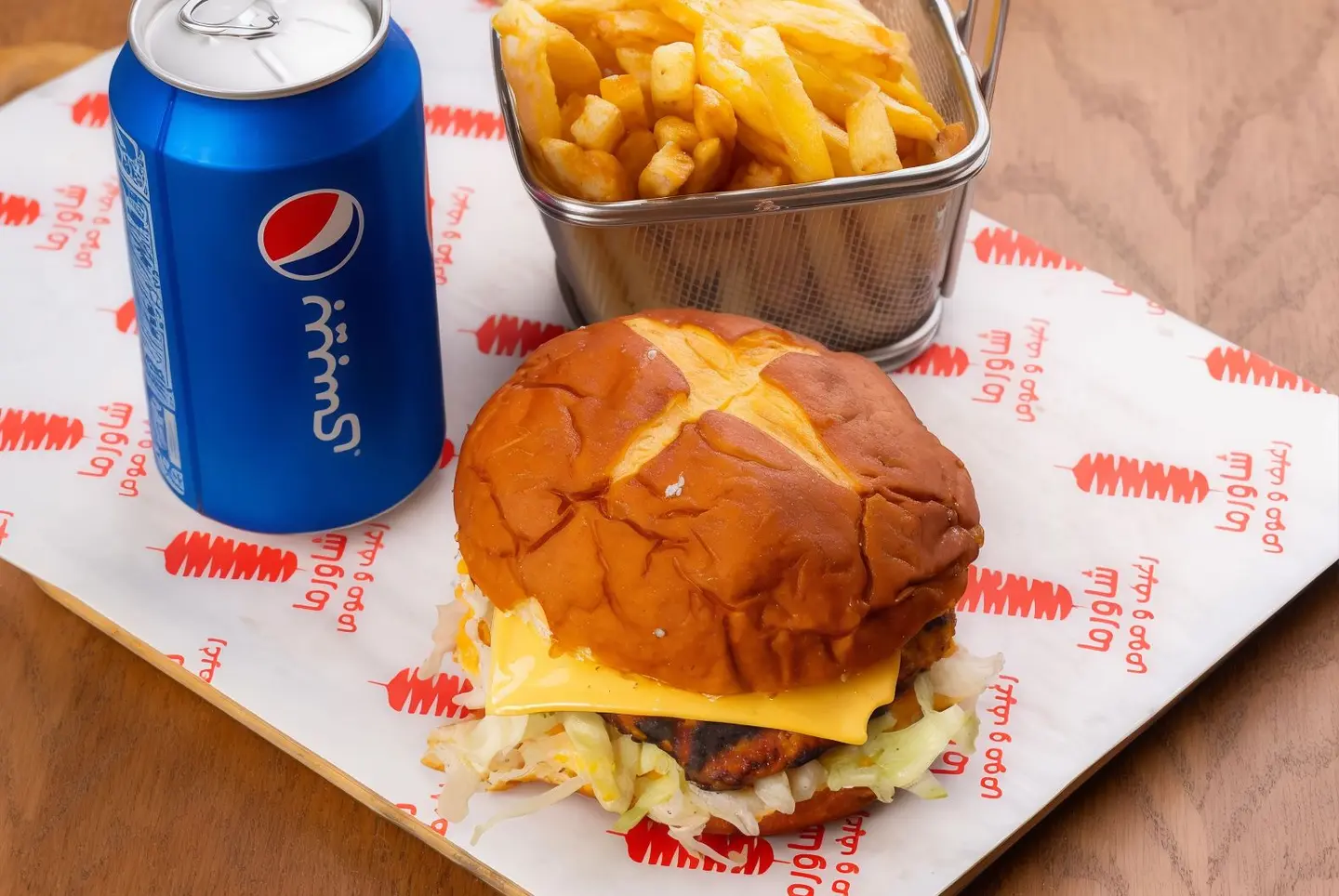 Chicken Burger Meal