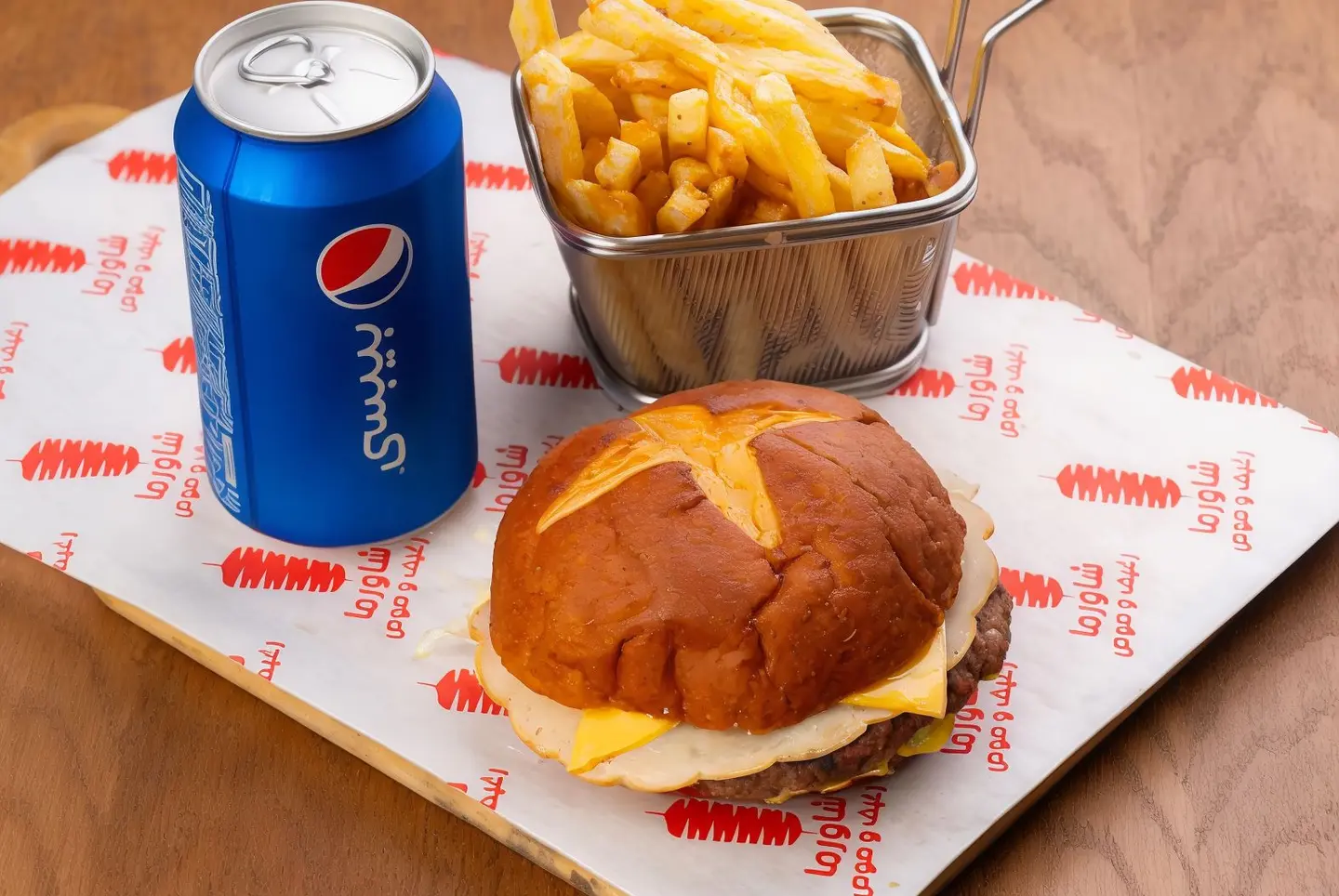 Baladi Beef Turk Burger Meal